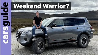 2024 Nissan Patrol review: Warrior | Hear the best-sounding Toyota Land Cruiser GR Sport 4WD rival!