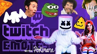 Pokimane Teaches Mello Twitch Emotes While Playing Forza | Gaming with Marshmell