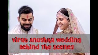 Virat Anushka Wedding Behind The Scenes (UNSEEN VIDEO) | Shaadidukaan
