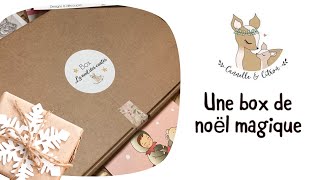 Umboxing box de Noël - Cannelle et Citron « La nuit des Contes » tampons, dies et surprises