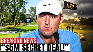 Scottie Scheffler’s $5M LIV Deal EXPOSED — Fans in Shock!