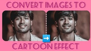 How to turn images to cartoon effect with python | python openCV |