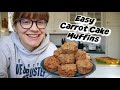 Healthy Carrot Cake Muffin (Easy)