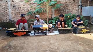 latihan musik tari jaranan paguyuban broto seno