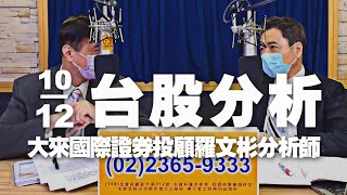 '21.12.10【財經一路發】大來國際證券投顧羅文彬分析師台股分析