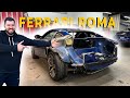 REBUILDING WRECKED 2022 FERRARI ROMA THAT THE INSURANCE COULDN'T