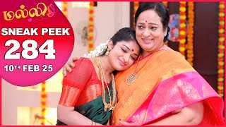 Malli Serial | EP 284 Sneak Peek | 10th Feb  2025 | Nikitha | Vijay | Saregama TV Shows Tamil