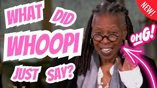 Whoopi Goldberg INCOHERENT and ANNA LIES on 'The View' Today!