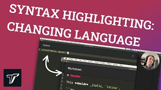 How to set and change the language for syntax highlighting in the TextArea widget in Textual