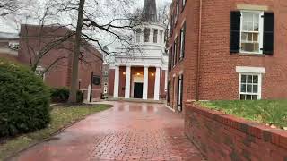 A Quiet Walk on the Ohio University College Green during a Brisk December Afternoon