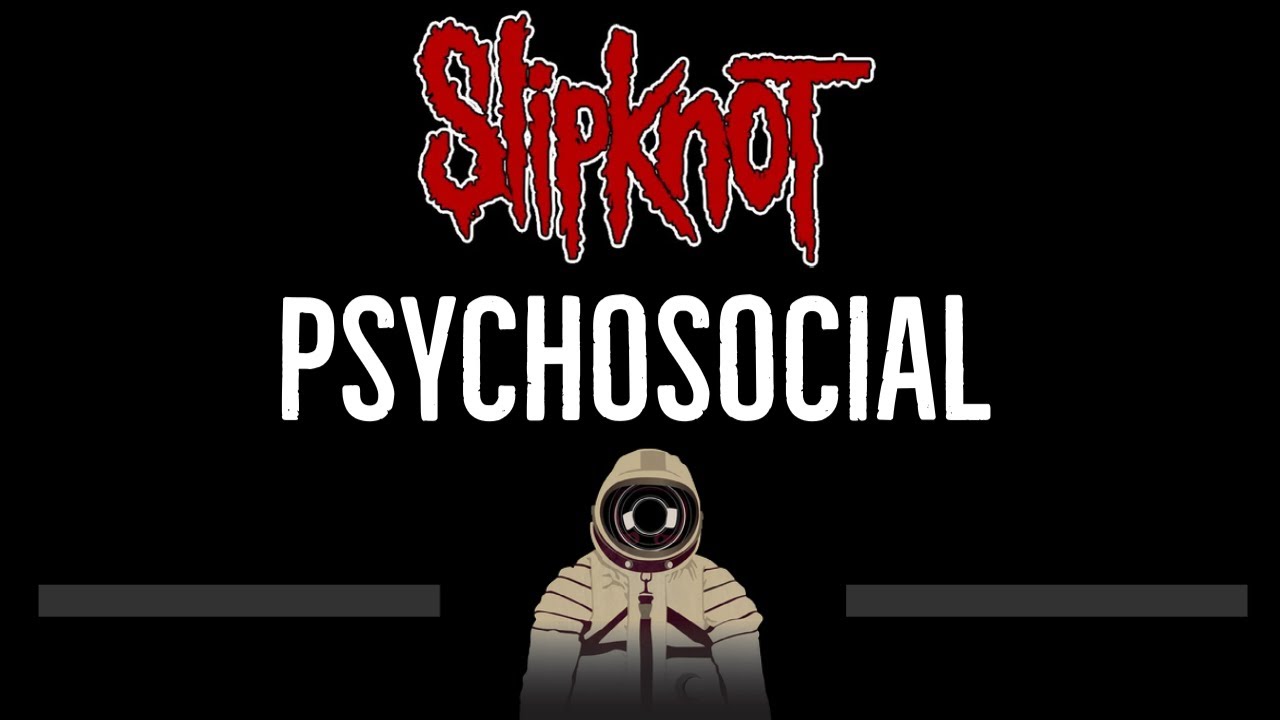 Slipknot • Psychosocial (CC) 🎤 [Karaoke] [Instrumental Lyrics] - YouTube