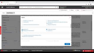 Lexis Library: Search