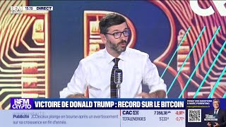 BFM Crypto, les Pros : Bitcoin, Donald Trump lui offre un record