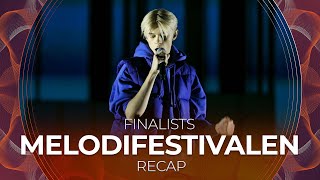 Melodifestivalen 2022 (Sweden) | Finalists | RECAP