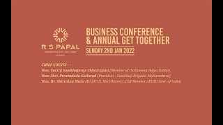 PRAVIN DADA GAIKWAD | BUSSNESS CONFERENCE | NEWSZEN | R.S.PAPAL | 2022