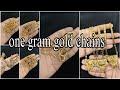 Booking no. 8184839491one gram gold chains