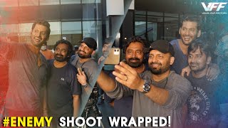 Enemy - Shoot Wrapped Up! | Vishal | Arya | Anand Shankar | Thaman