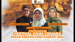 FESTIVAL DEWI CEMARA DAN PEKAN KEBUDAYAAN DAERAH 2024 - Se Jatim Kumpul Neng Ngawi