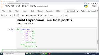 EP003 - Python Binary Tree - Build Expression Tree