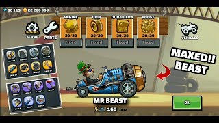 Hill Climb Racing 2 - Fully Upgraded Beast in New Event "Bill and the Beast" Gameplay