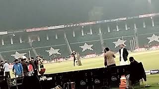 Ansha afridi & Aqsa Afridi with Shaheen Afridi holding PSL8 trophy | Champion