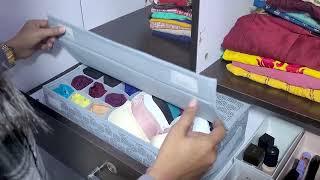 Homestrap Innerwear Organizer  | Undergarment Organizer | Drawer Organizer with lid