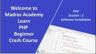 How to Install PHP & Start Your First Server! 🚀 | Madras Academy PHP Crash Course (Session 2)