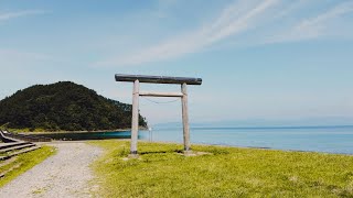 青森県夏泊半島の海が綺麗すぎる。