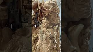 Amazing wood carving skill, best creative idea 2023, #shorts #woodcarvingart 266