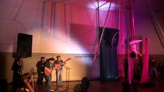 the human race - wintersong aerial silks performance (Live @ H.A.G. Winterfest 2014)