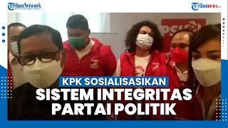 Kunjungi  DPP PSI, KPK Sosialisasikan Sistem Integritas Partai Politik