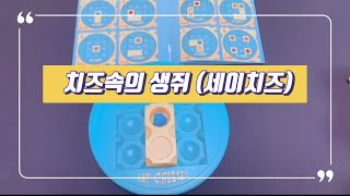 치즈속의 생쥐(세이 치즈) 보드게임 하는 방법