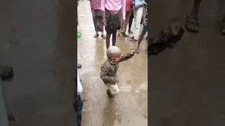 Kid Dancing for Mass Dappu beats |