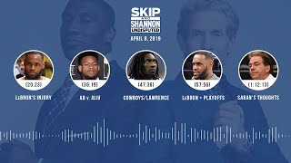 UNDISPUTED Audio Podcast (04.08.19) with Skip Bayless, Shannon Sharpe & Jenny Taft | UNDISPUTED