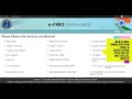 how to fill e frro home online portal types of visa efrro frro