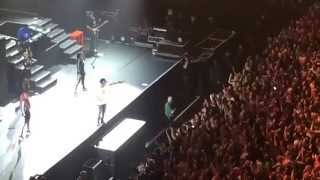 Pharrel Williams - The dear G I R L tour | speech before performing Happy