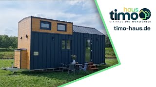 WOW! So ein Tiny House ist ein echter Traum! Wunderschönes Minihaus auf Rädern! TOP  - timo-haus.de