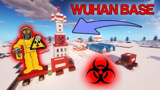 Minecraft - How to Build WUHAN BASE TUTORIAL