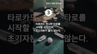 지금 당장 타로를 시작해야 하는 이유