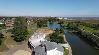 BOATING LAKE CLEETHORPES , DJI Mavi Air 2 1080p60fps