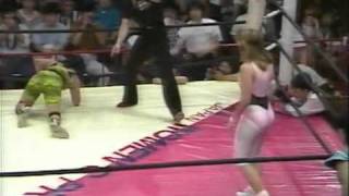 AJW - Esther Moreno \u0026 Mariko Yoshida vs Kyoko Inoue \u0026 Debbie Malenko (1/2)