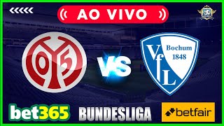 MAINZ X BOCHUM - AO VIVO - BUNDESLIGA 2022 / ACOMPANHAMENTO + DICAS DE APOSTAS