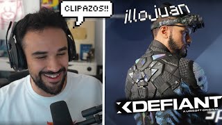 ILLOJUAN JUEGA XDEFIANT LOS MEJORES MOMENTOS