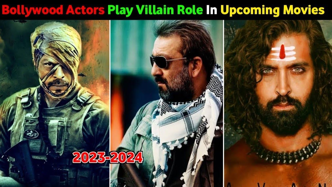 10 Actors Play Villain Roles Upcoming Movies 2023-2024|| Biggest ...