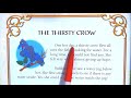 The Thirsty Crow Read Along (The Crow and the Pitcher)