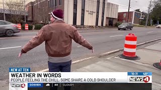 News4 First Alert Weather Extra | Weather In Words: People Share Their Cold Shoulder