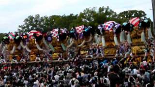 2010_新居浜太鼓祭り_中萩地区寄せ太鼓