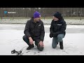 schaatspret op de ijsbaan in ommen