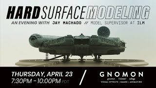 Hard Surface Modeling: An Evening with Jay Machado