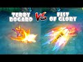 Paquito Fist of Glory VS Terry Bogard Skin Comparison